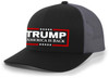 Trenz Shirt Company Mens Trump Hat Trump America Is Back Patriotic Embroidered Trucker Hat