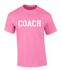 Trenz Shirt Company Coach T-shirt Sports Team Head Coach Front and Back Short Sleeve T-shirt