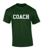Trenz Shirt Company Coach T-shirt Sports Team Head Coach Front and Back Short Sleeve T-shirt