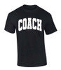 Trenz Shirt Company Coach T-shirt Distressed Sports Team Head Coach Short Sleeve T-shirt