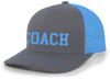 Trenz Shirt Company Coach Hat Mens Head Coach Sports Team Color Coach Embroidered Trucker Hat