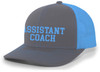 Trenz Shirt Company Coach Hat Mens Assistant Coach Sports Team Color Coach Embroidered Trucker Hat