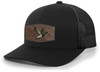 Heritage Pride AG Hat Co. Mens Patch Hat Flying Mallard Duck Embroidered Patch Mesh Back Trucker Hat