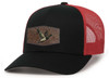 Heritage Pride AG Hat Co. Mens Patch Hat Flying Mallard Duck Embroidered Patch Mesh Back Trucker Hat