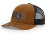 Heritage Pride AG Hat Co. Mens Patch Hat Flying Mallard Duck Embroidered Patch Mesh Back Trucker Hat
