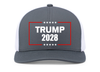 Patriot Pride Men's Trump 2028 Stars Embroidered Snapback Trucker Hat - Mesh Back Design