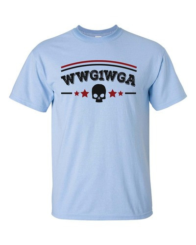 Men's Patriotic WWG1WGA USA The Storm Short Sleeve T-shirt