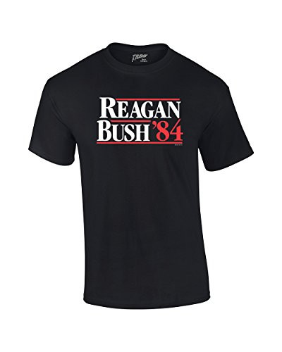 Trenz Shirt Company Ronald Reagan Bush '84 Cool Retro Tank Top 