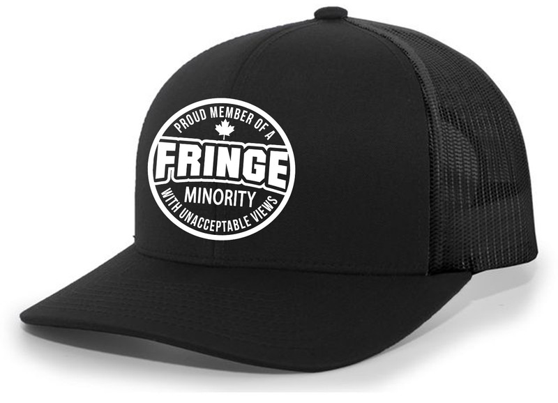 Freedom Convoy Proud Member of a Fringe Minority With Unacceptable Views Mens Embroidered Mesh Back Trucker Hat