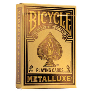 Bicycle MetalLuxe Gold 2022 Playing Cards (073854095157) Bicycle MetalLuxe Gold 2022 Playing Cards (073854095157)