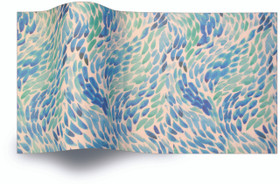 Sea Glass Printed Gift Tissue