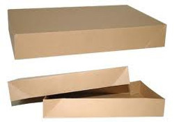 Natural Kraft Pinstripe Apparel Boxes Natural Kraft Pinstripe Apparel Boxes