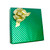Emerald Stripes Metallic Giftwrap