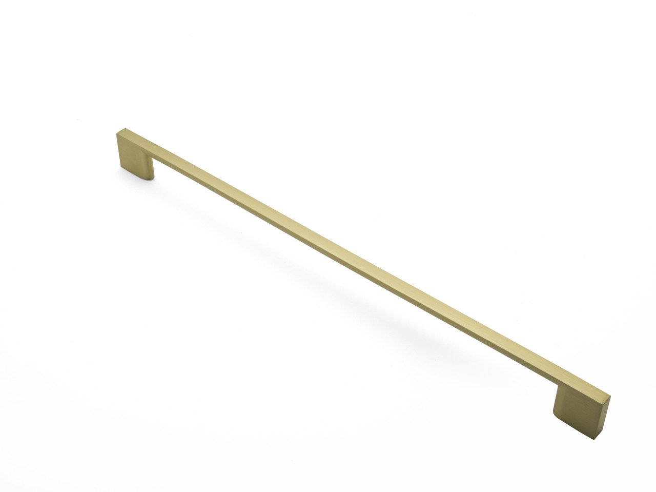SLIM SQUARE, D Handle, 320mm Centres, Satin Brass