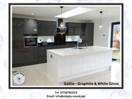 Gallio - Graphite & White Gloss