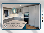 Pavillion Grey & Vardo Painted, Shaker Kitchen