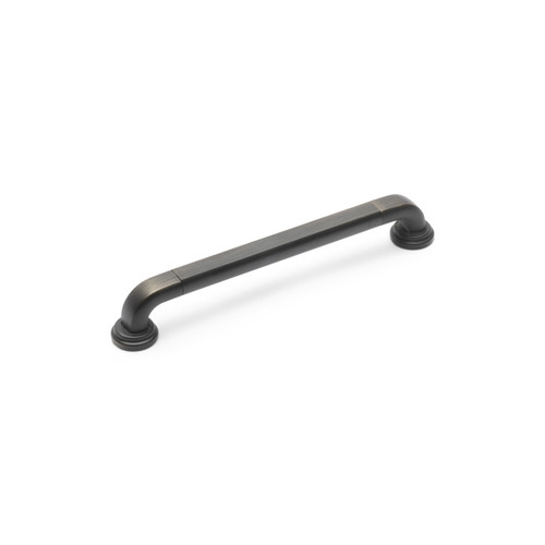 LAMBETH, D Handle, 160mm Centres, Antique Black