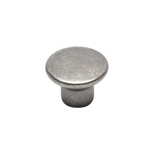 FINSBURY, Round Knob, 35mm Diameter, Pewter