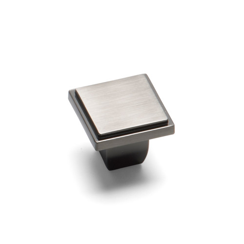 WESTMINSTER, Square Knob, Pewter