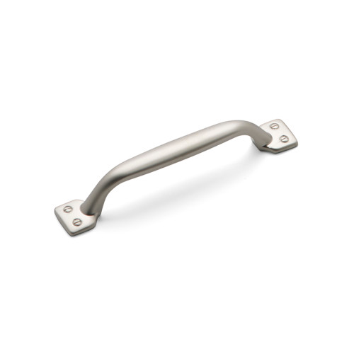 SHAKER, D Handle, 96mm Centres, Brushed Nickel