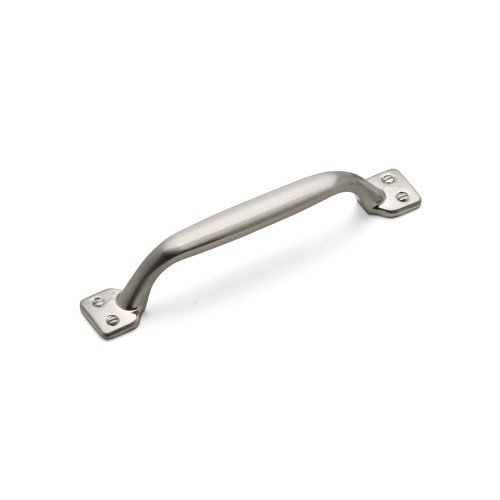 SHAKER, D Handle, 96mm Centres, Satin Nickel