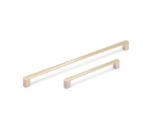 RENNE, D Handle, 320mm Centres, Champagne Gold