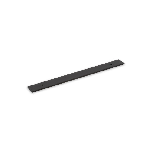 FENDER KNURLED / LINEA, Back Plate, 160mm Centres, Solid Brass, Matt Black
