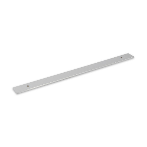 FENDER KNURLED / LINEA, Back Plate, 224mm Centres, Solid Brass, Chrome