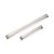 BRENT, D Handle, 160mm Centres, Brushed Nickel