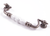 WINCHESTER, Drop Handle, 160mm Centres, Pewter / White Crackle