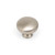 BUTTON, Round Knob, 31mm Diameter, Brushed Nickel