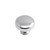 BUTTON, Round Knob, 31mm Diameter, Chrome