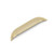 WINDSOR, Shell Handle, 128mm Centres, Satin Brass
