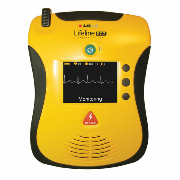 Defibtech Lifeline ECG AED - Semi-automatic Defibrillator with ECG Monitor 