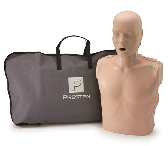  Prestan Professional Training Manikin Adult with CPR Monitor inc 10 Lung Bags 
