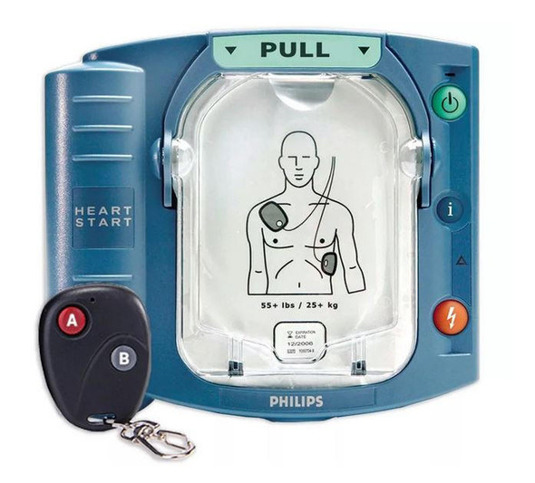  Philips Heartstart AED Trainer Unit HS1 with remote control 