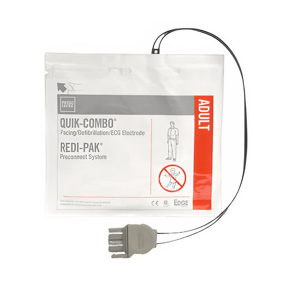  Physio-Control Lifepak Quick-Combo adult electrode pads 