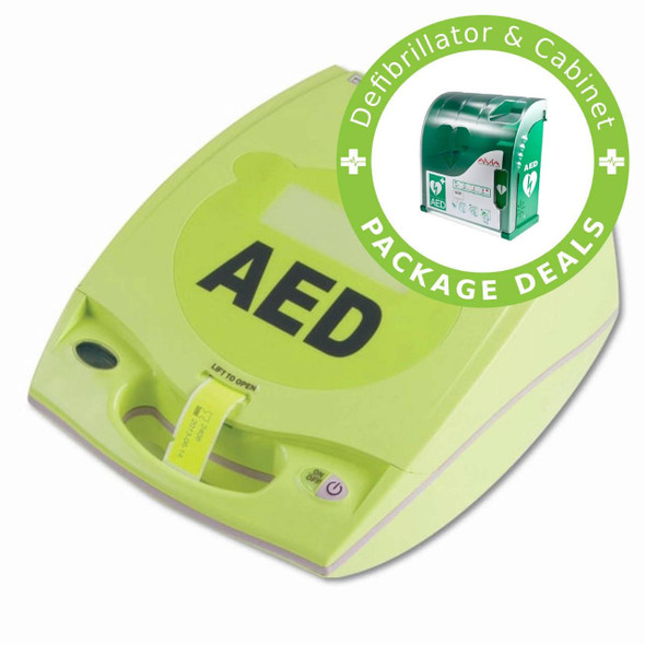  Zoll AED Plus Semi Automatic Defibrillator & Aivia Indoor Cabinet 