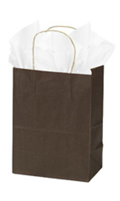 Medium Chocolate Paper Bags - Case of 100zoom