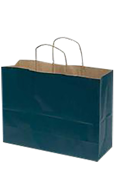 Large Navy Paper Bags - Case of 100zoom