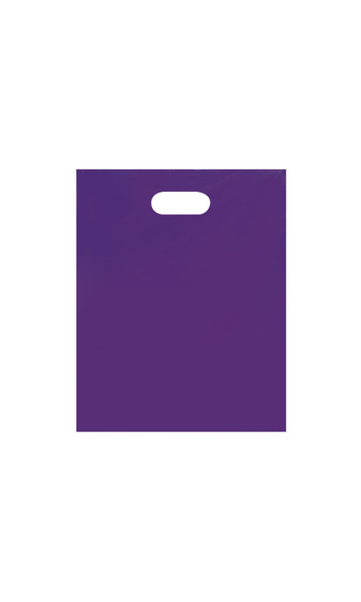 Medium Low Density Purple Merchandise Bags - Case of 1000zoom
