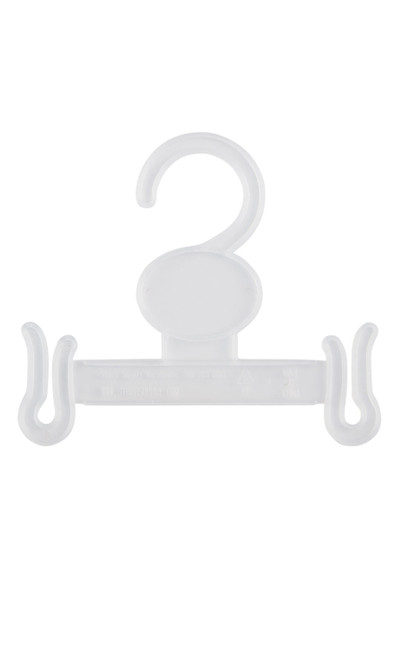 Clear Plastic Sandal Hangers - 100 Packzoom