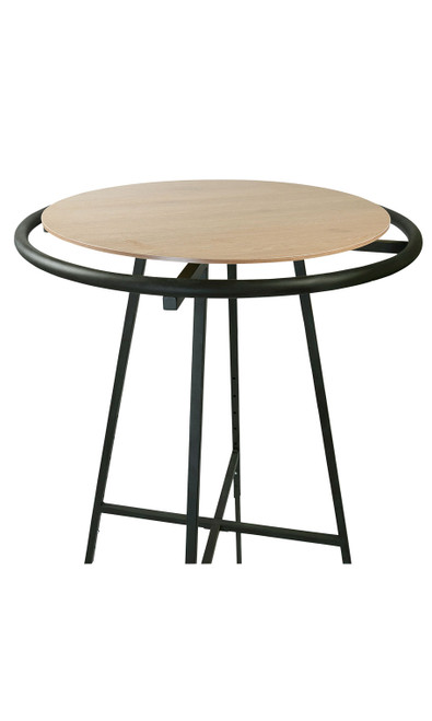 Caramel Oak Wood Topper for Round Clothing Rackszoom