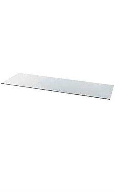 14"W x 48"L x 3/16" Tempered Glass Shelf zoom