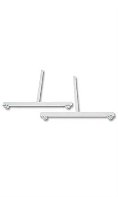 White Wire Grid Display Legs - Case of 2zoom