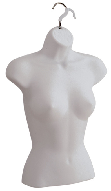 Female Molded Frosted Shirt Form - Sizes 5-10zoom