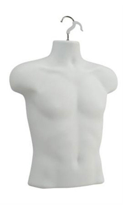 Male Molded Frosted Shirt Form - Sizes S-Lzoom