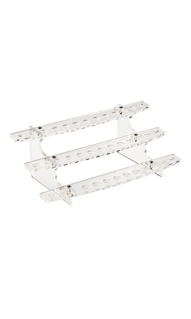 3-Tier Acrylic Display with 39 Holes - 10½" x 5¼” x 3¾” zoom