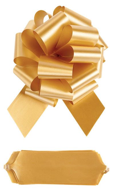 Gold Pull Bows - 8" - Case of 50zoom