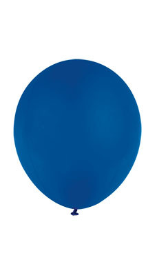 Blue 17" Latex Balloons - Case of 72zoom